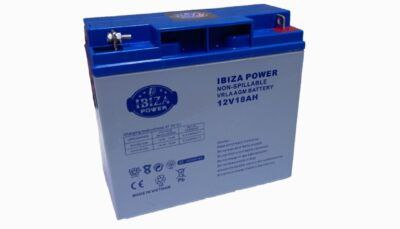 باتری 12 ولت 18 آمپر ساعت 12v 18ah برند ایبیزا پاور محصول ویتنام